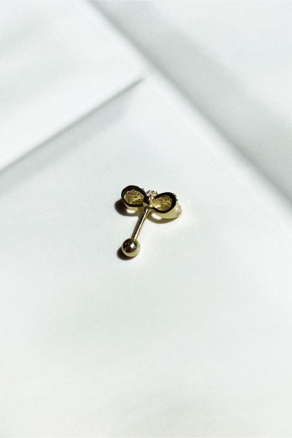 Kurdele Piercing Küpe