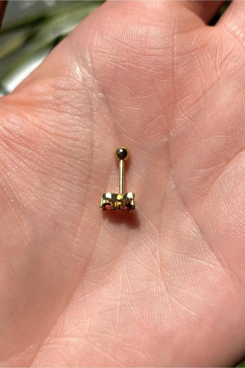 Kiraz Piercing Küpe