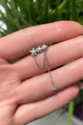 Sallantılı Yıldızlı Piercing Küpe