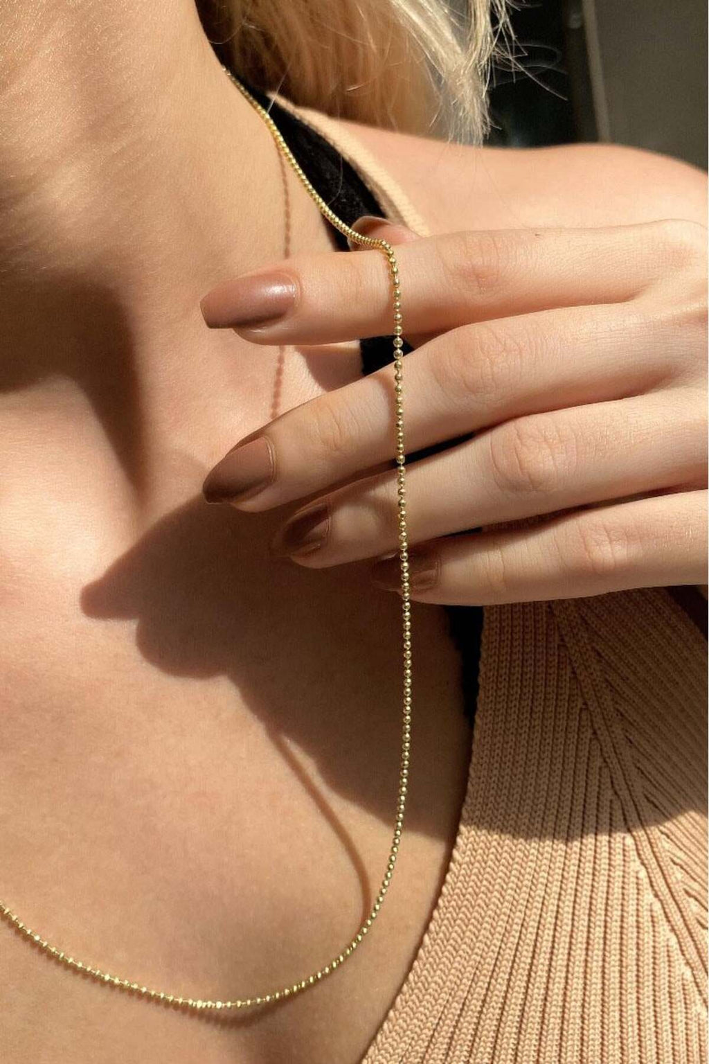 1,5 mm Unisex Italyan Top Zincir Kolye
