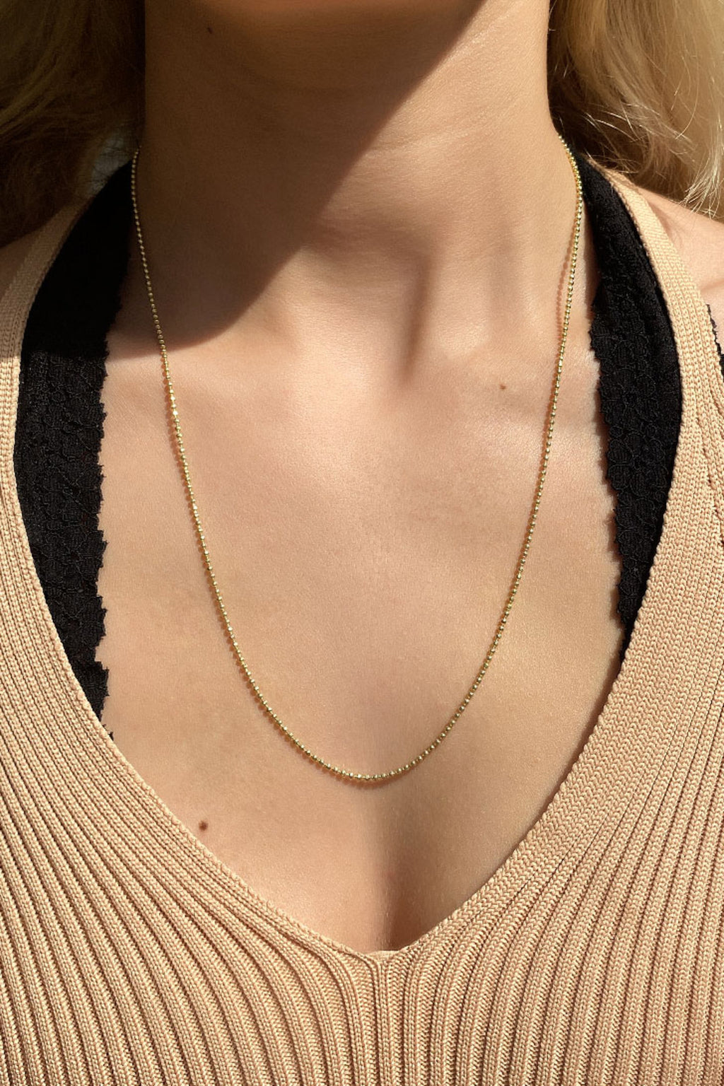 1,5 mm Unisex Italyan Top Zincir Kolye