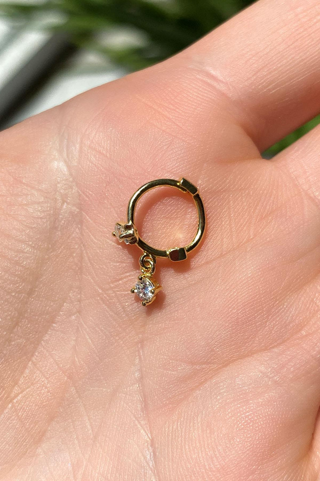 Fiyonk Tasarım Halka Piercing Küpe