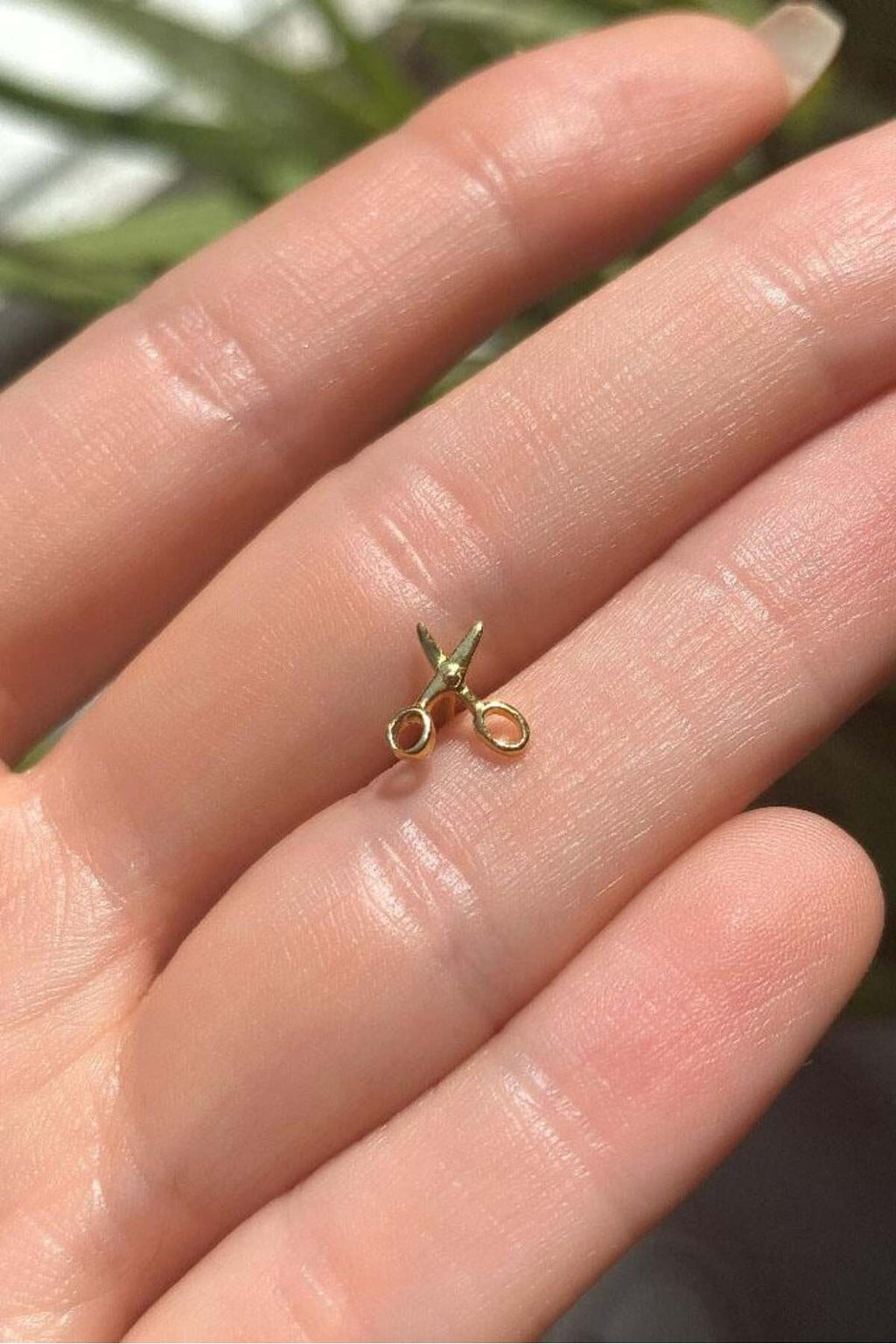 Makas Piercing Küpe