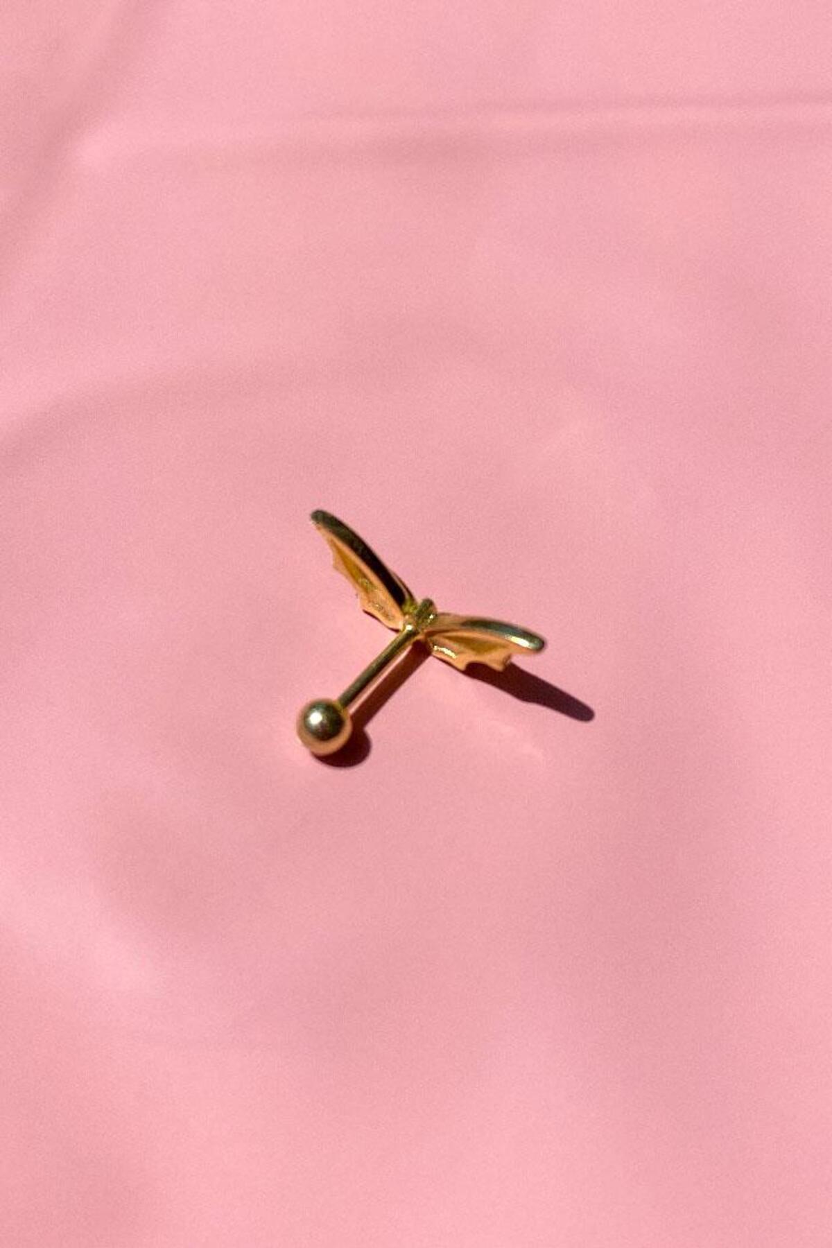 Yarasa Piercing Küpe