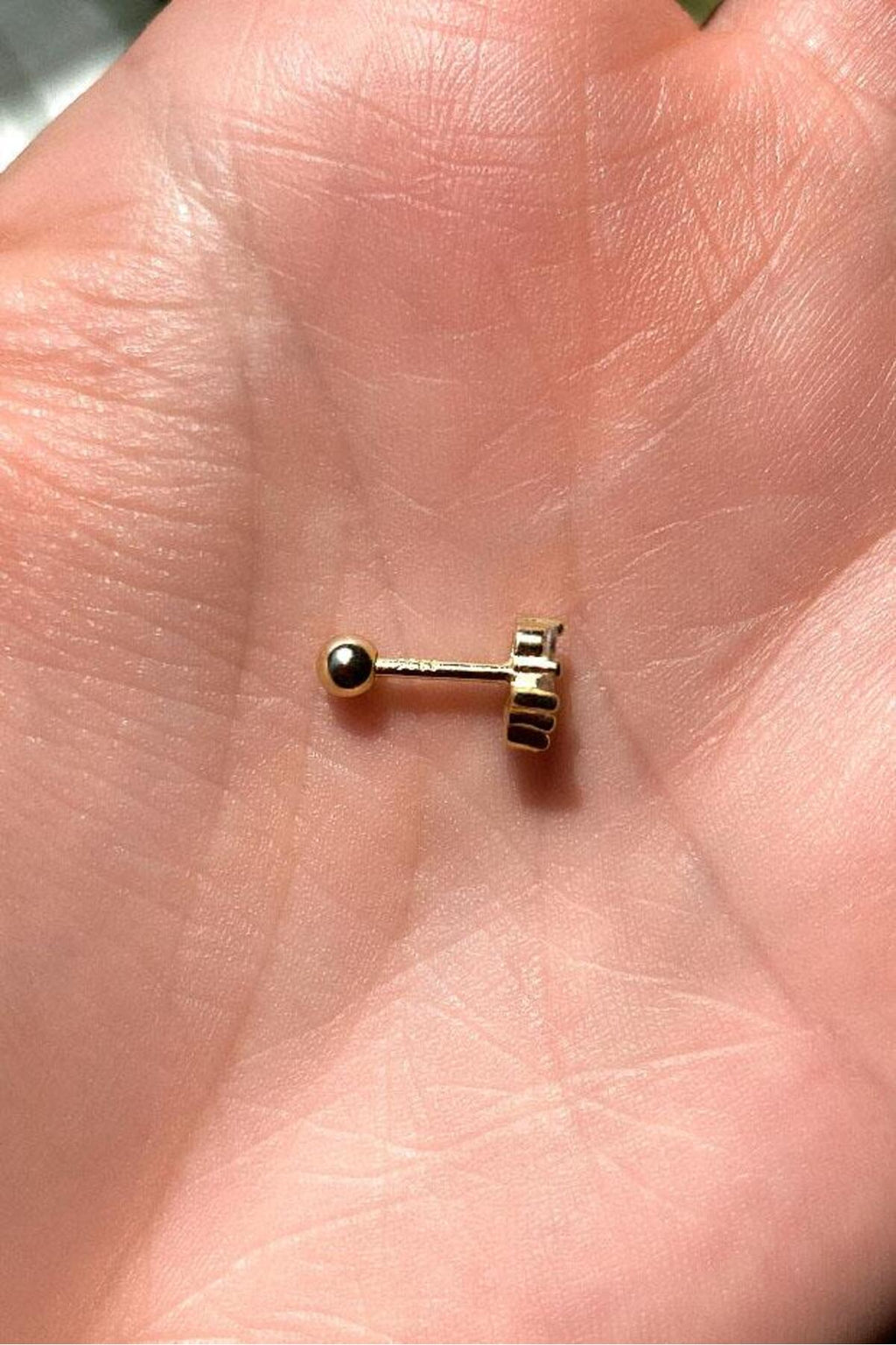 Kalp Piercing Küpe