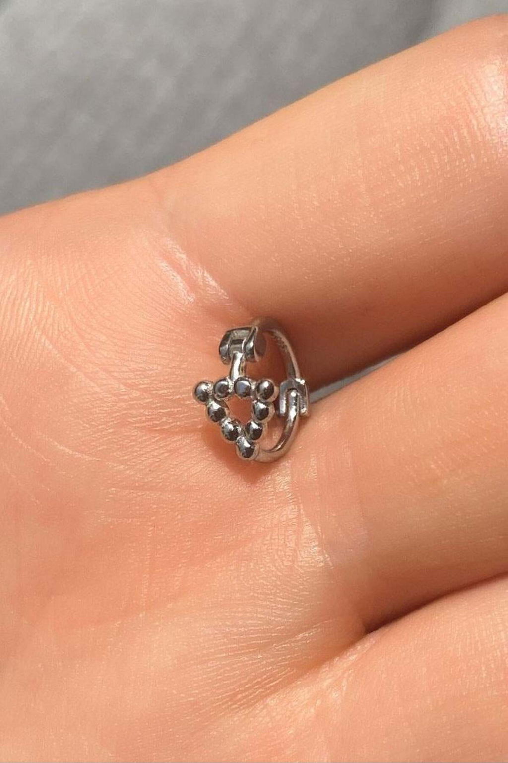 Üçgen Halka Piercing Küpe