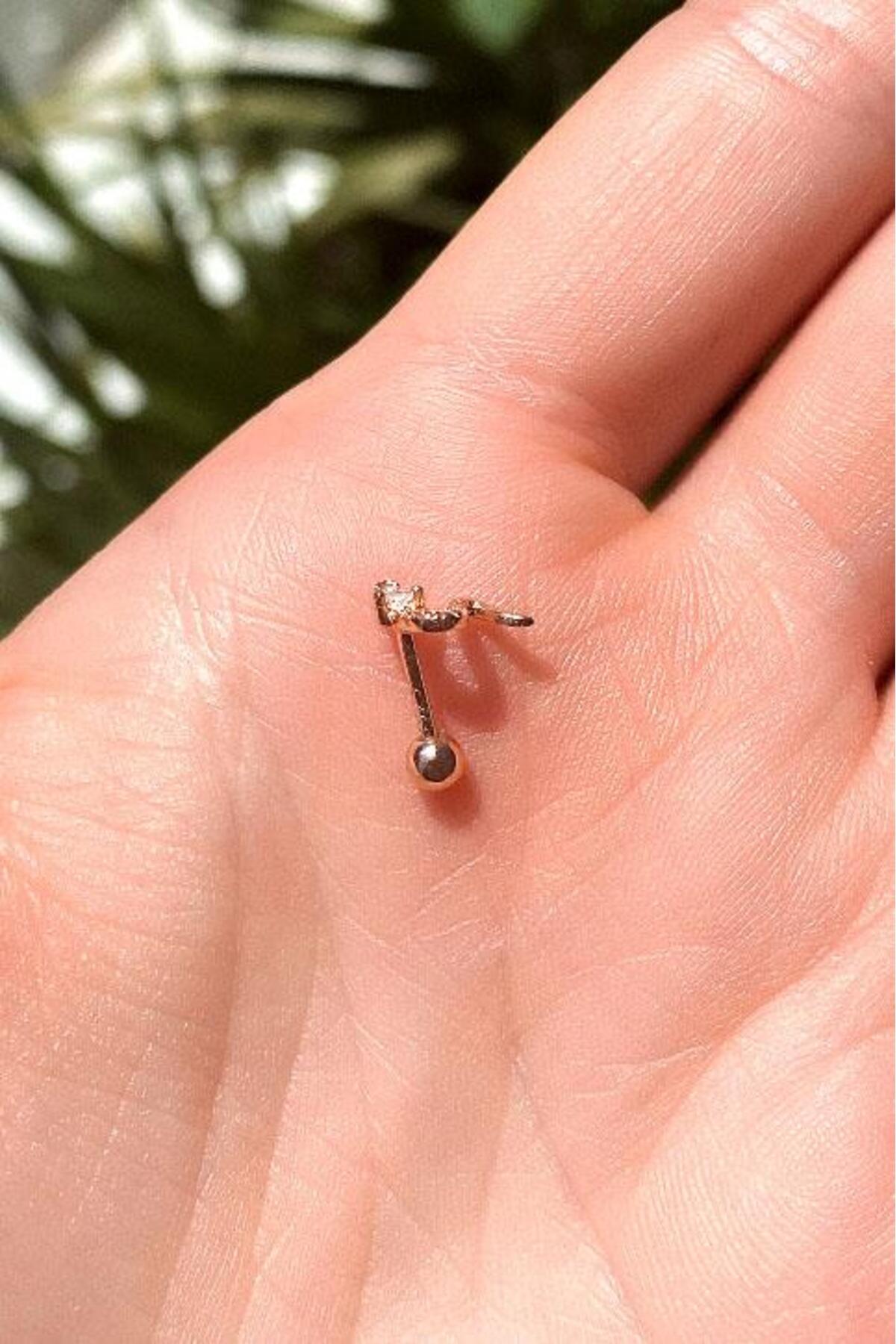Yılan Piercing Küpe