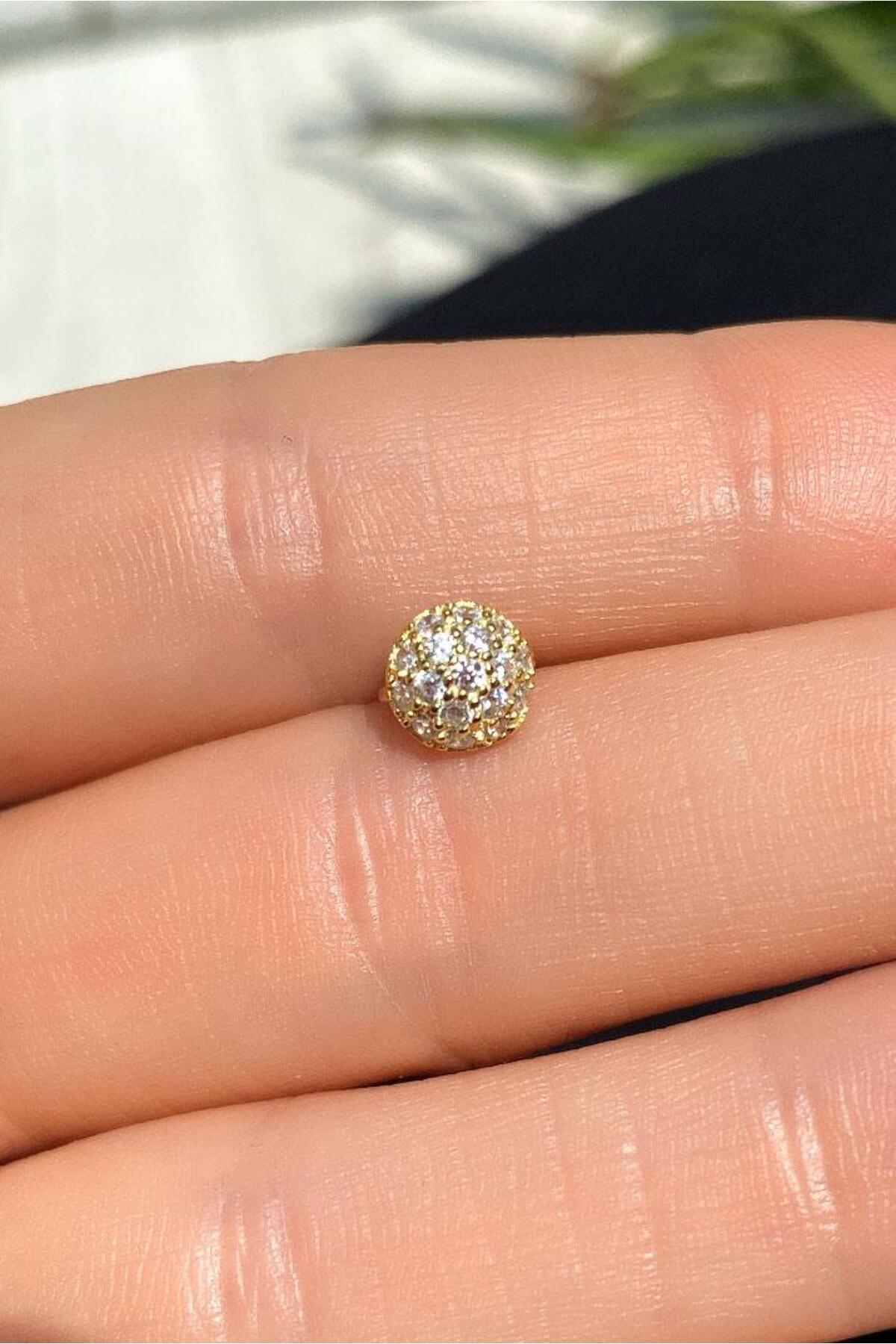 Yuvarlak Tasarım Halka Piercing Küpe