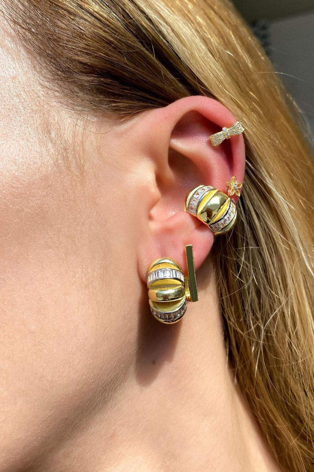 Kurdele Piercing Küpe