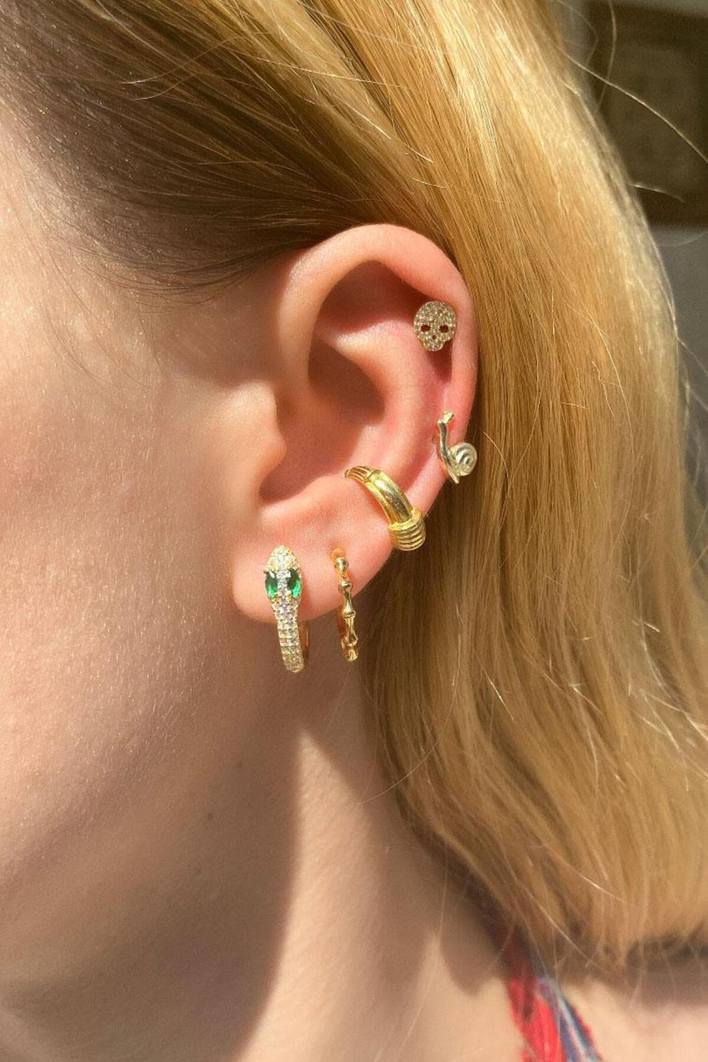 Kuru Kafa Piercing Küpe