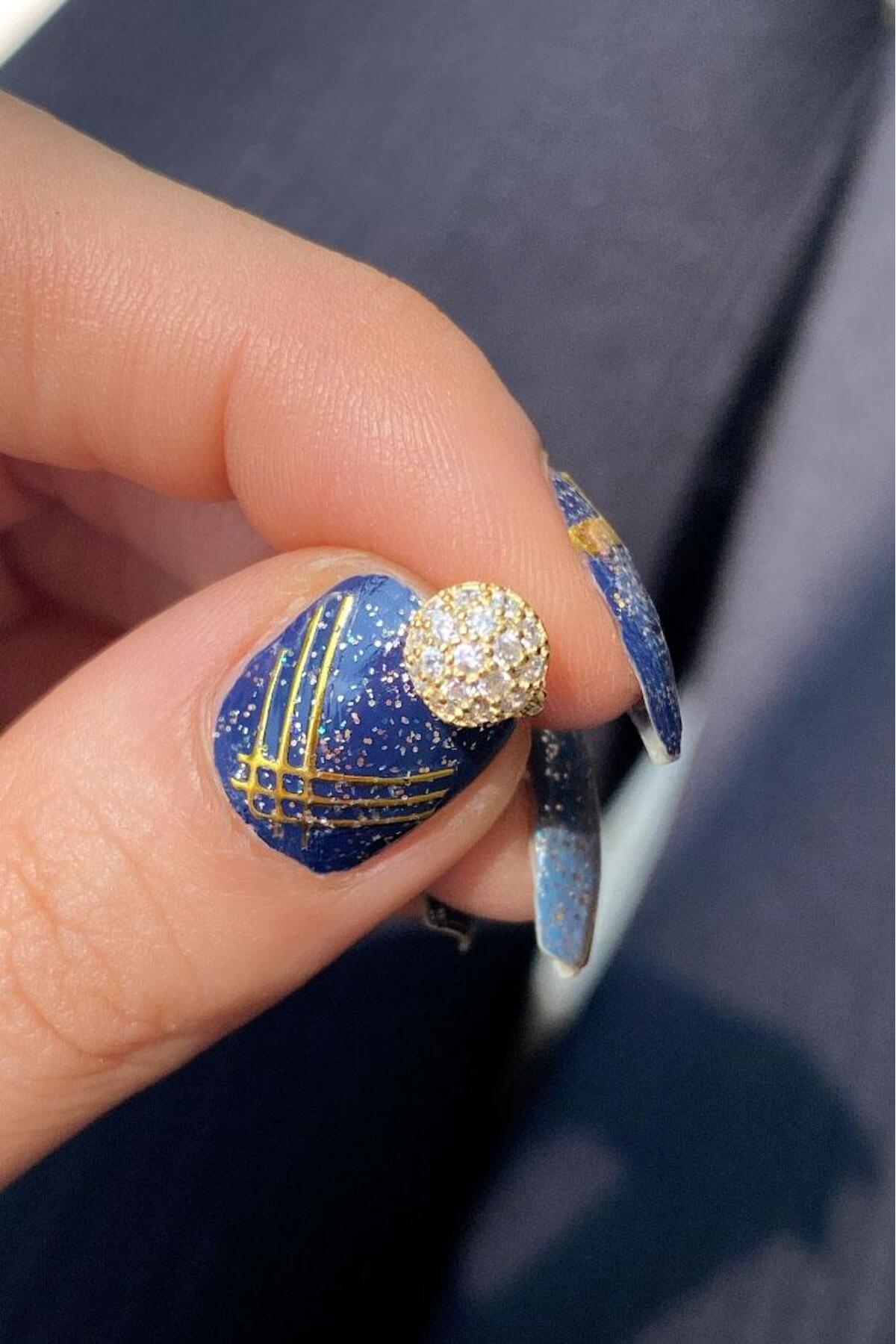 Yuvarlak Tasarım Halka Piercing Küpe