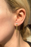 Opal Taşlı, Sallantılı Küpe