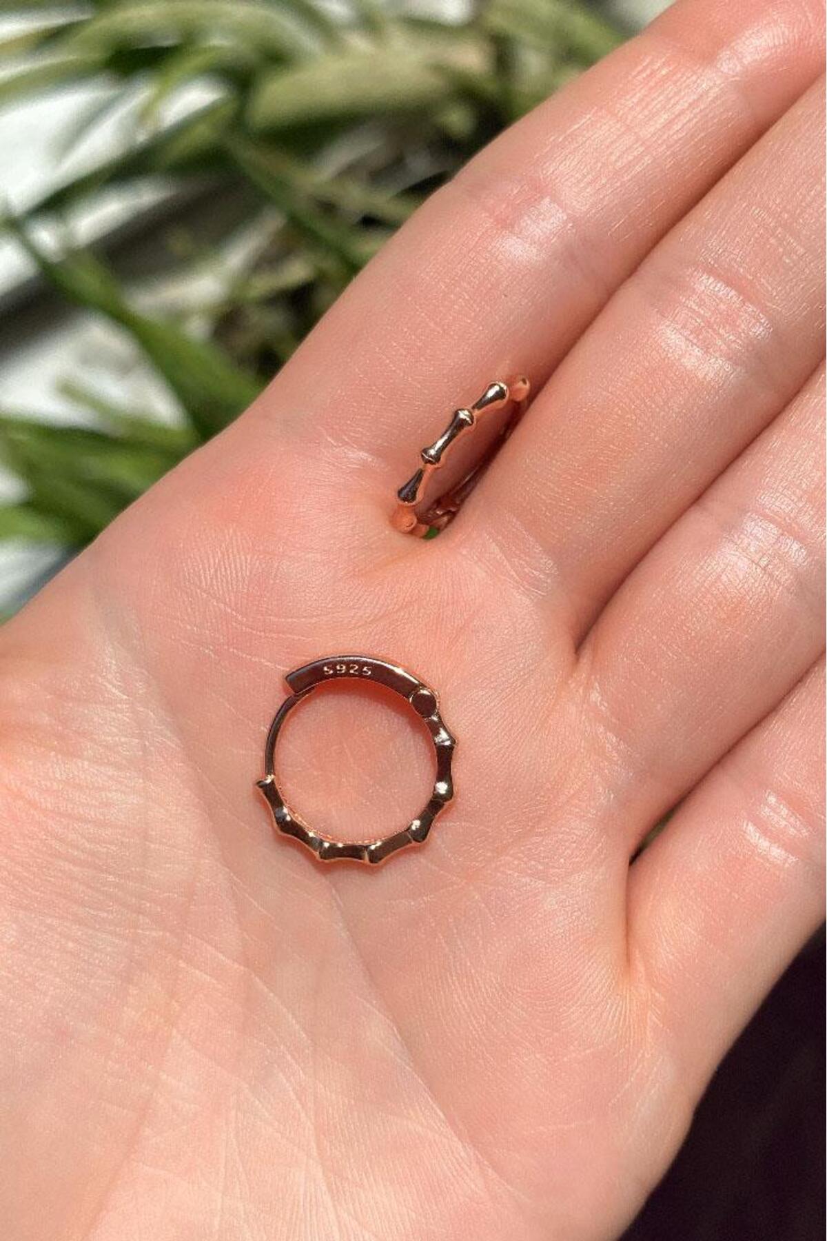 Mini Halka Küpe
