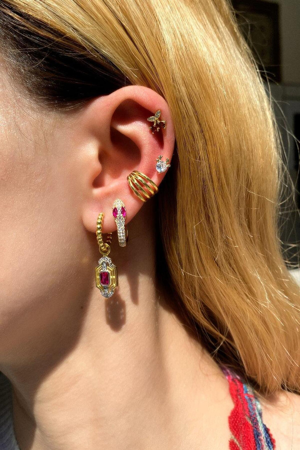 Geyik Piercing Küpe