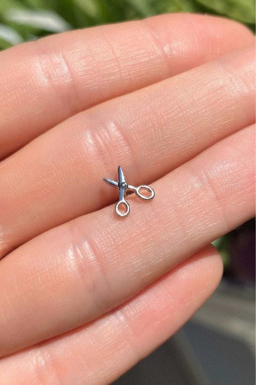 Makas Piercing Küpe