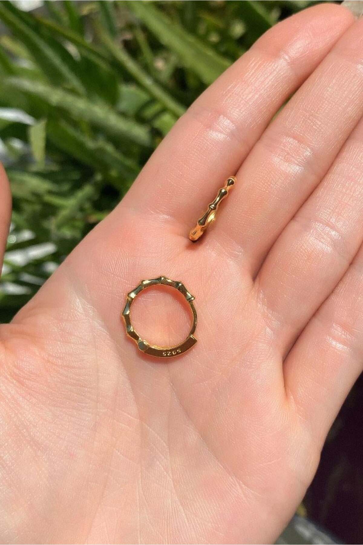 Mini Halka Küpe