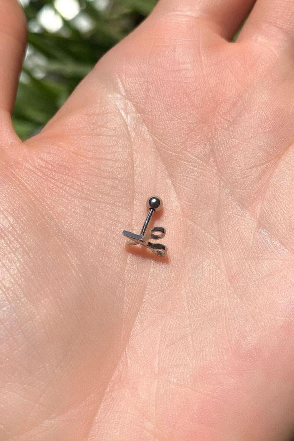 Makas Piercing Küpe