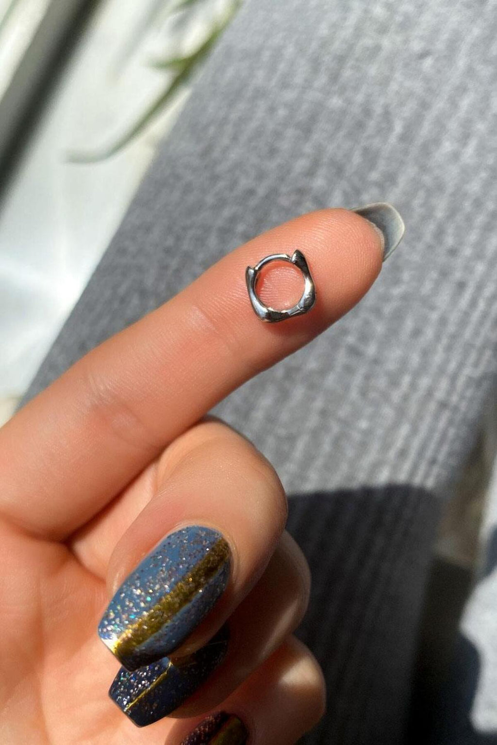 Kare Piercing Küpe