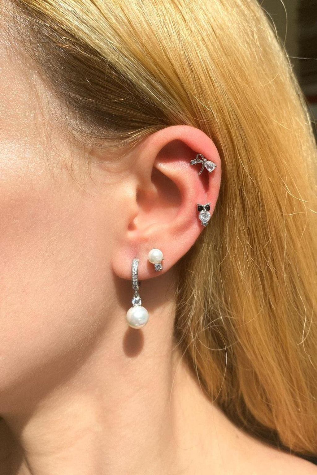 Kurdele Piercing Küpe