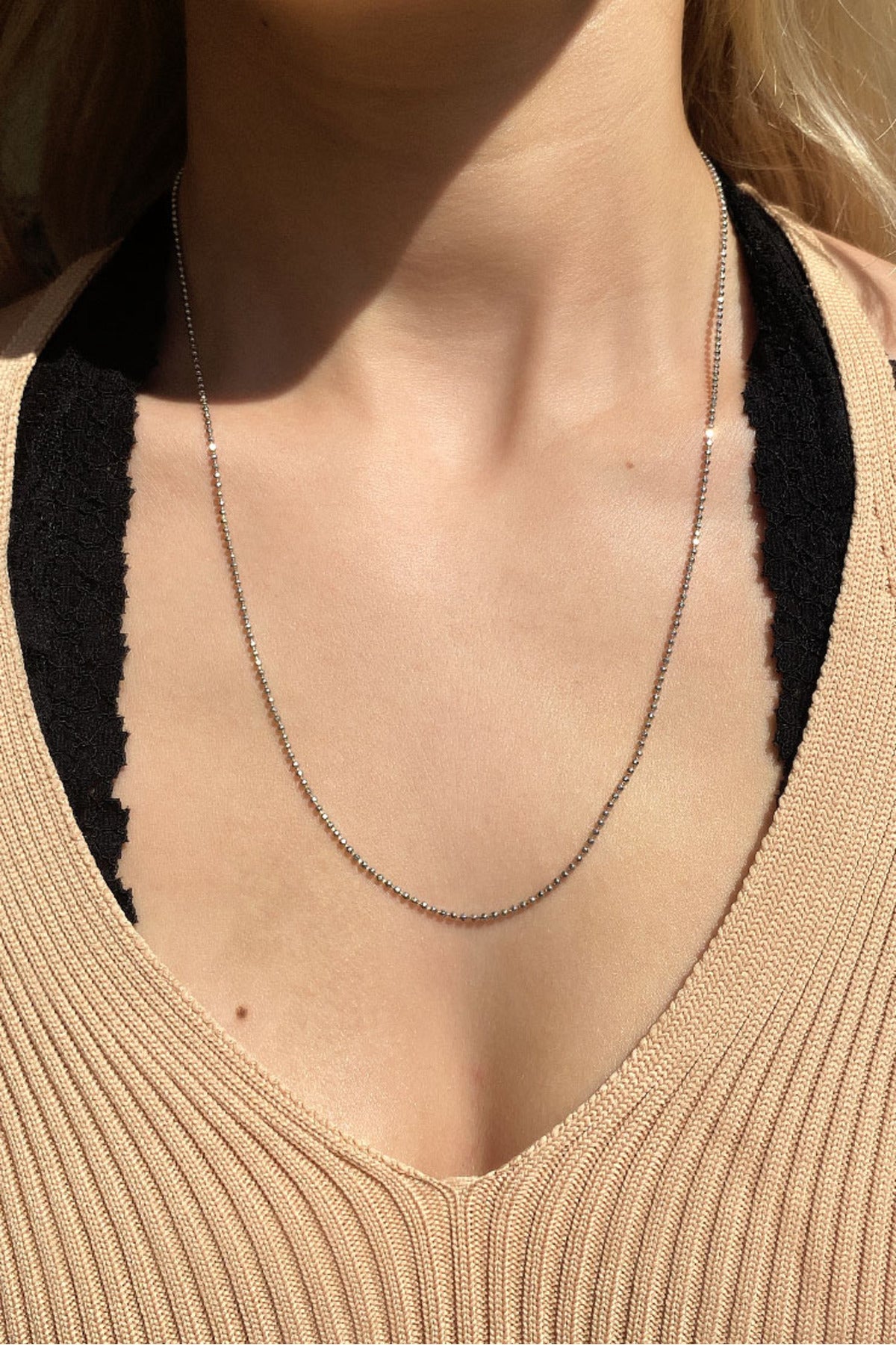 1,5 mm Unisex Italyan Top Zincir Kolye