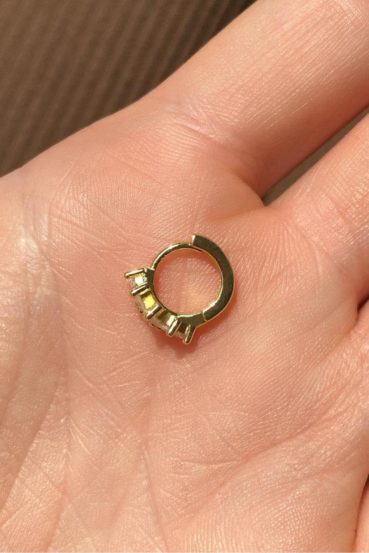 Taç Piercing Küpe