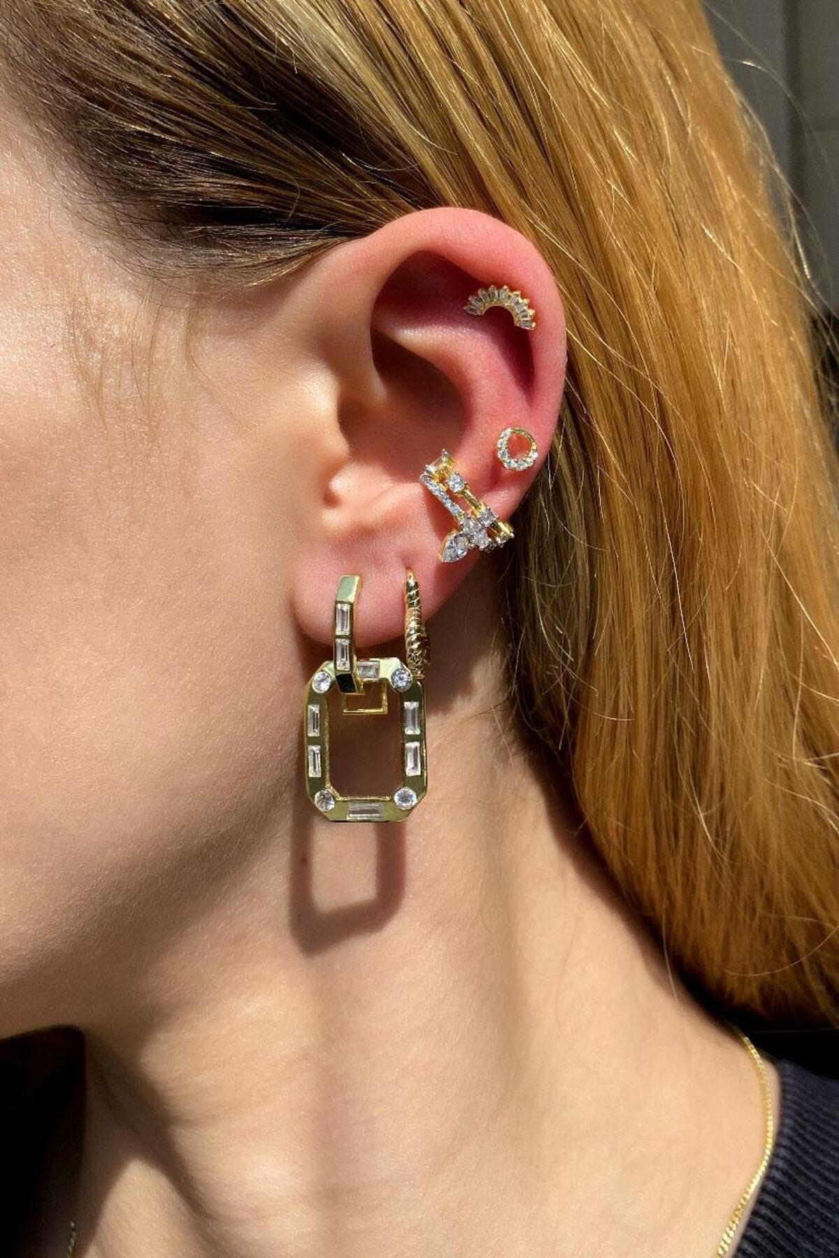Yuvarlak Piercing Küpe