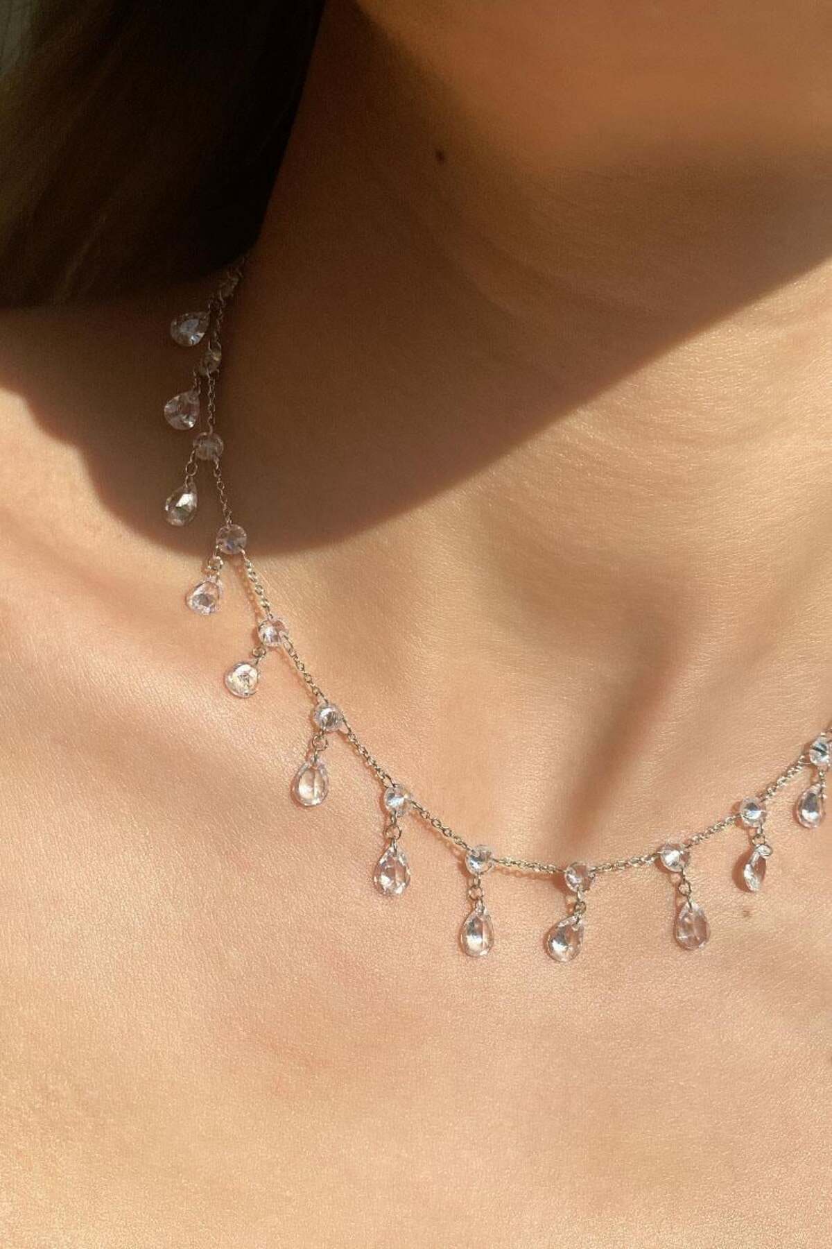 Italyan Sallantılı Choker Kolye