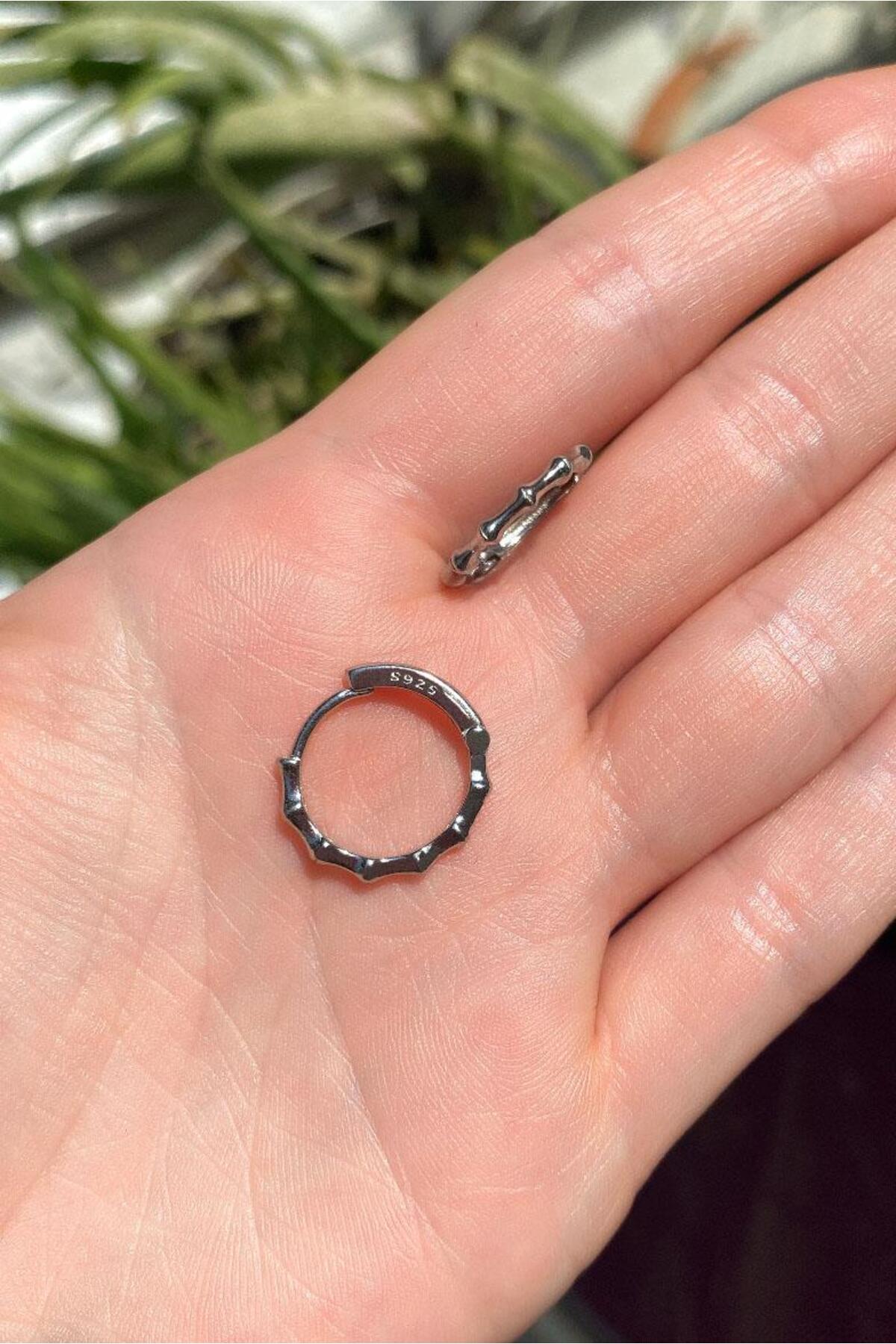 Mini Halka Küpe