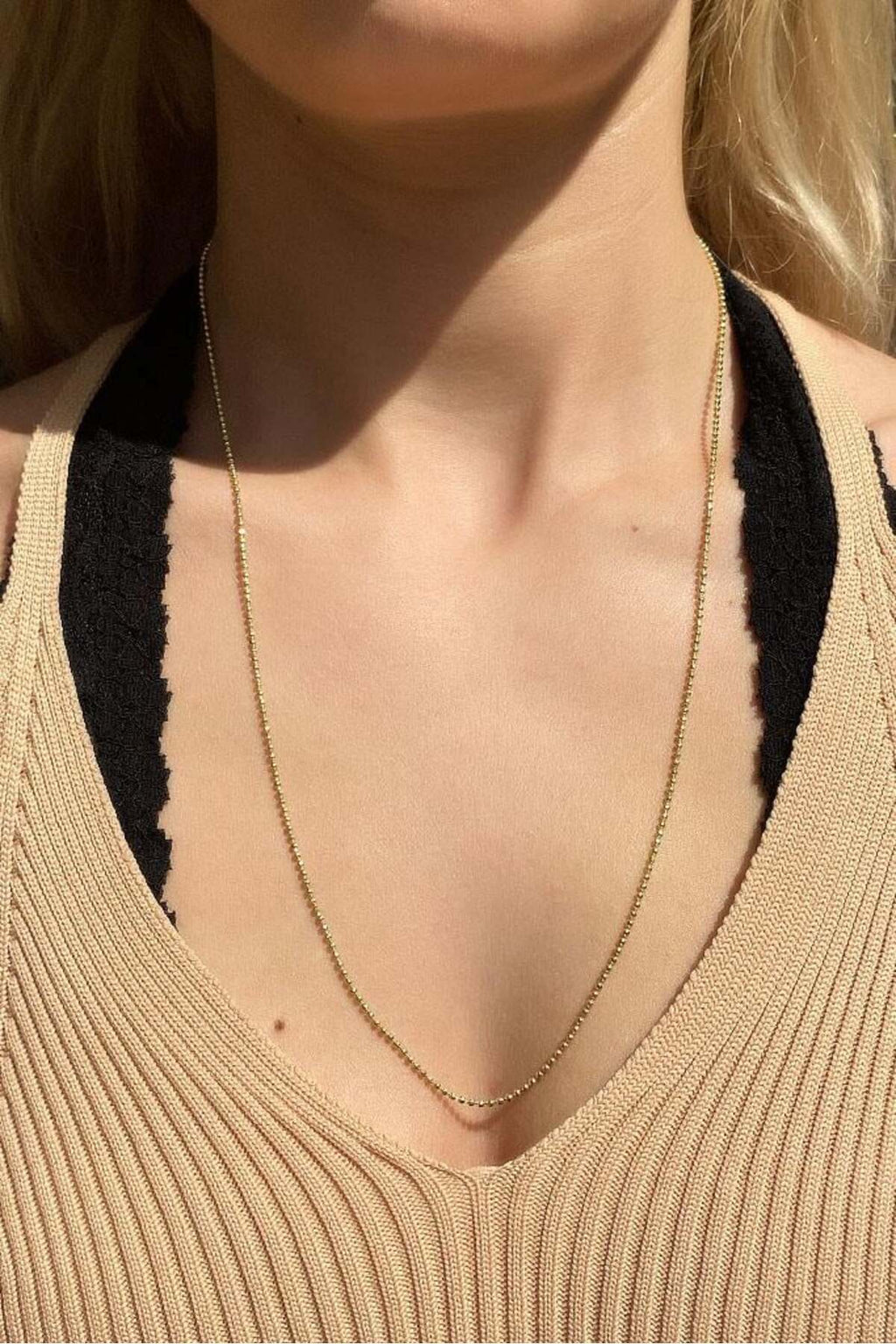 1,5 mm Unisex Italyan Top Zincir Kolye