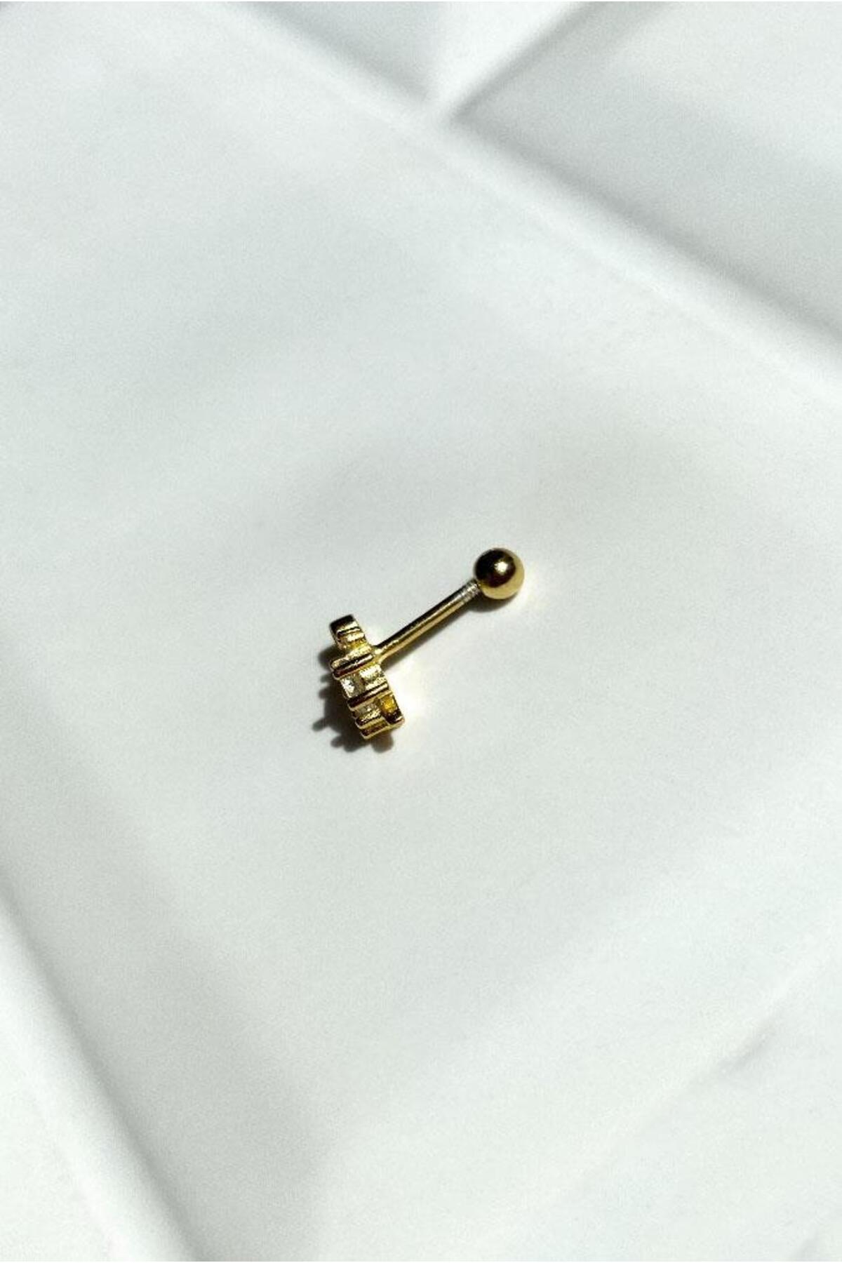 Kalp Piercing Küpe